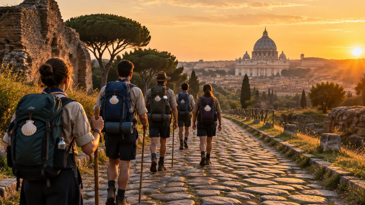 Giubileo 2025: luoghi campi scout a Roma e nel Lazio