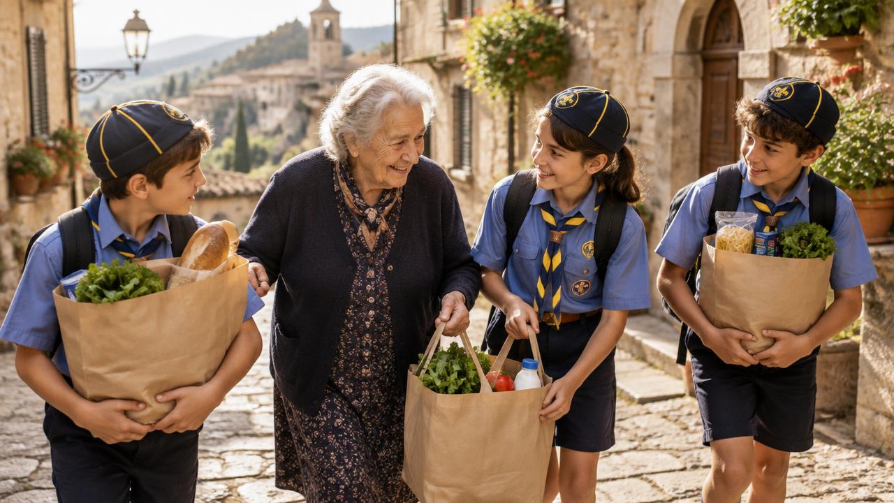 La buona azione: un piccolo gesto per preparare i piccoli al servizio