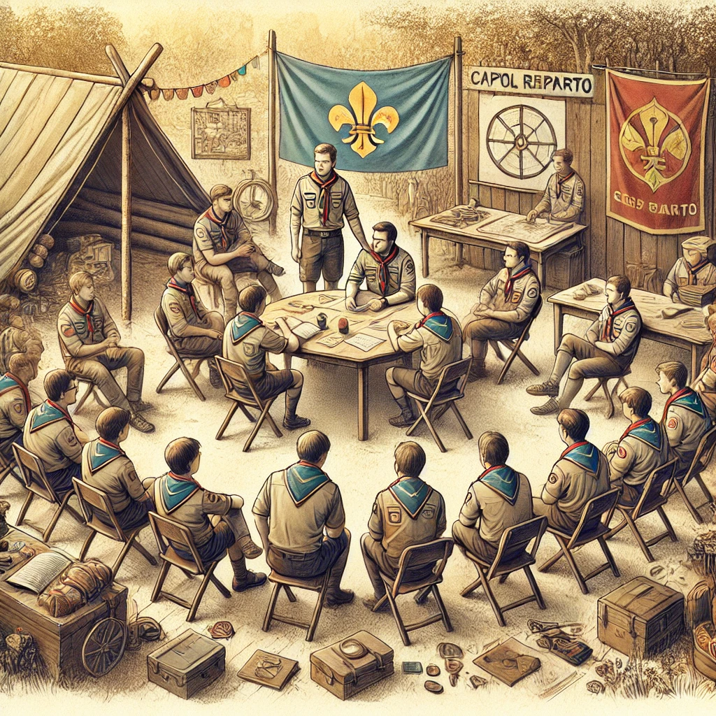 organi reparto; campi estivi scout; formazione scout organi di reparto scout