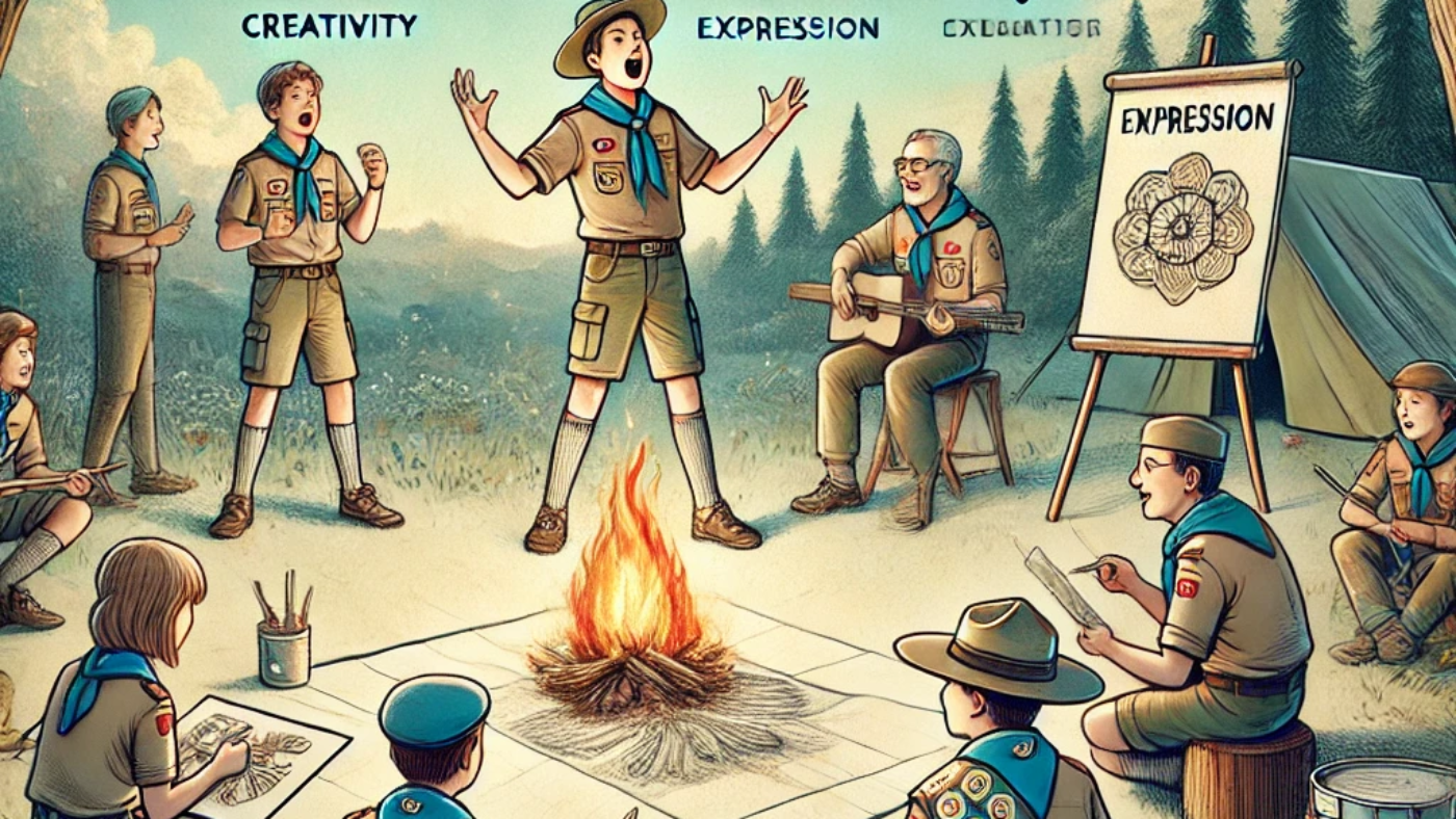 espressione scout, pilastro del metodo educativo