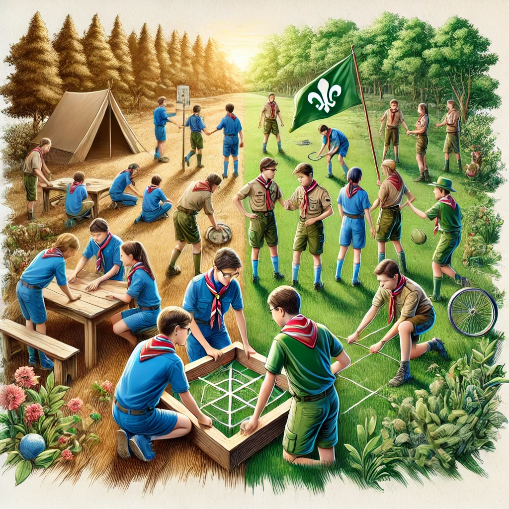 Itereducazione e coeducazione scout